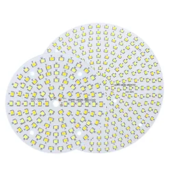 SMD2835 Zwei-farbe chip 10W 18W 24W 36W LED COB Lampe Perlen 250mA Flutlicht Für scheinwerfer Panel licht Konvertieren farbe Runde form