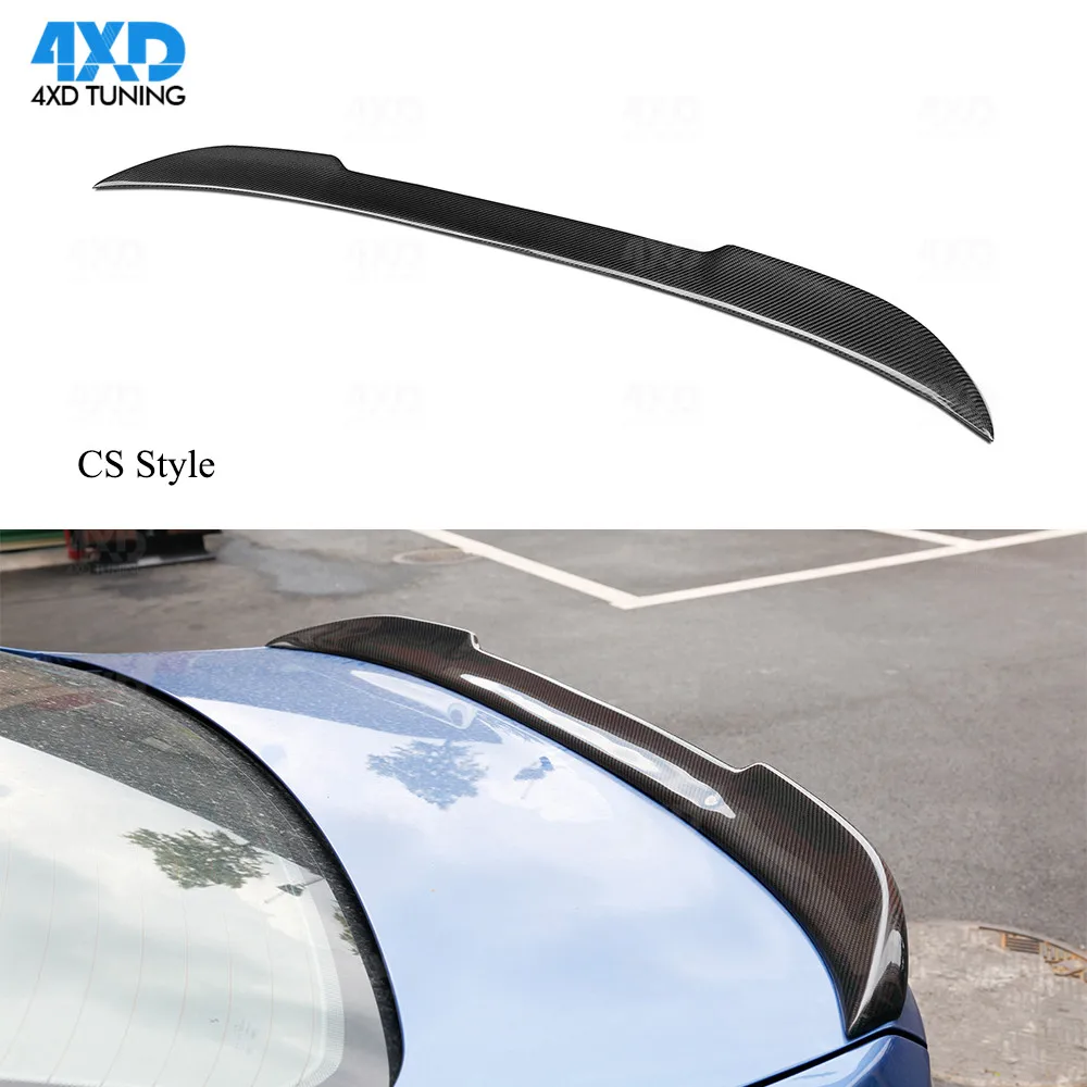 

F30 Carbon Spoiler Wing For BMW 316i 318i 335i M3 F80 Rear Trunk spoiler M4& CS& AC& P Style 2012-2014 2015 2016 2017 2018 2019