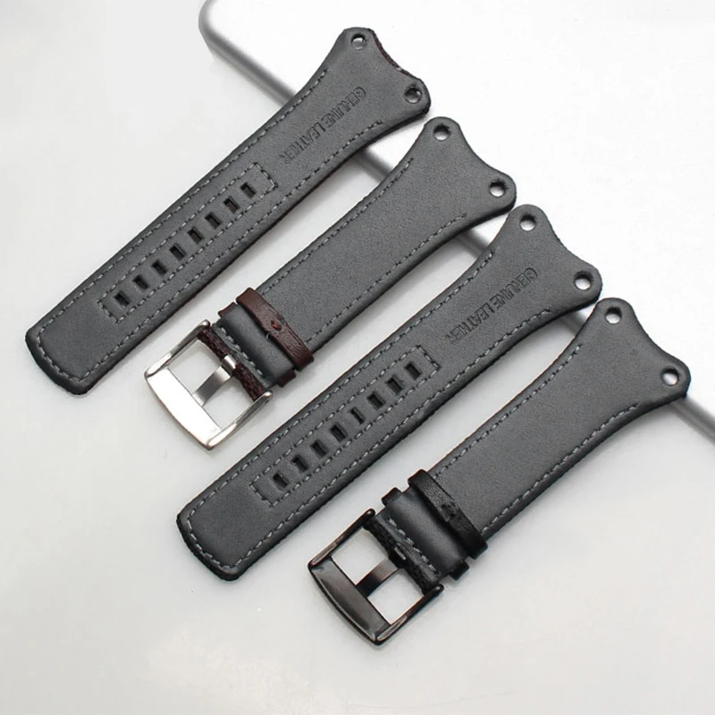 Nylon + Leather Watchband Thick Canvas Strap For K4b381b6 K4b381b3 K4B384B6 Waterproof Wristband Watch Band 30mm Black With Tool