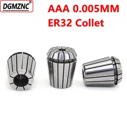 1PCS AAA ER32 3-20mm 0.005mm 0.008mm spring collets for CNC er tool holder clamping collet chuck