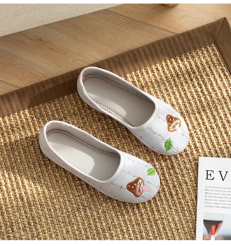 Summer Thin Bag With Breathable Soft Sole Pregnant WomanAt Home Slipper Anti-Slip Room Outerwear Girl Shoes Slippers