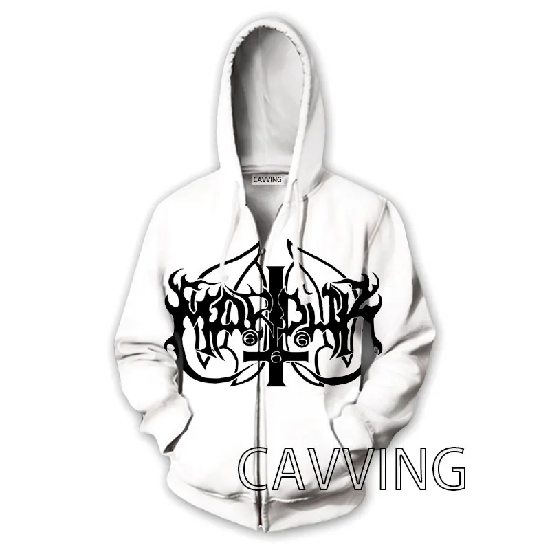 New Fashion  3D Print  Marduk Band  Zipper Hoodies Zip Up Hooded Sweatshirts Harajuku Hoodie Hip Hop Sweatshirts  Z01