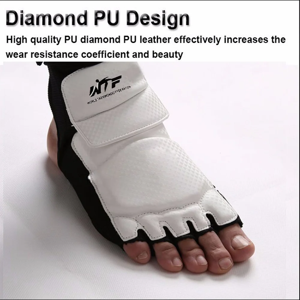 

WTF approved Adult child protect Taekwondo Foot Protector Ankle Support fighting foot guard Kickboxing boot protect Equipment