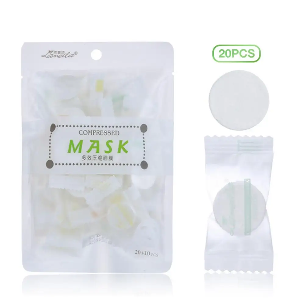 Compressed Face Mask Paper Disposable Facial Dry Masks Nonwoven Fabric Papers Skin Care Compressed mask Women DIY Makeup Tool