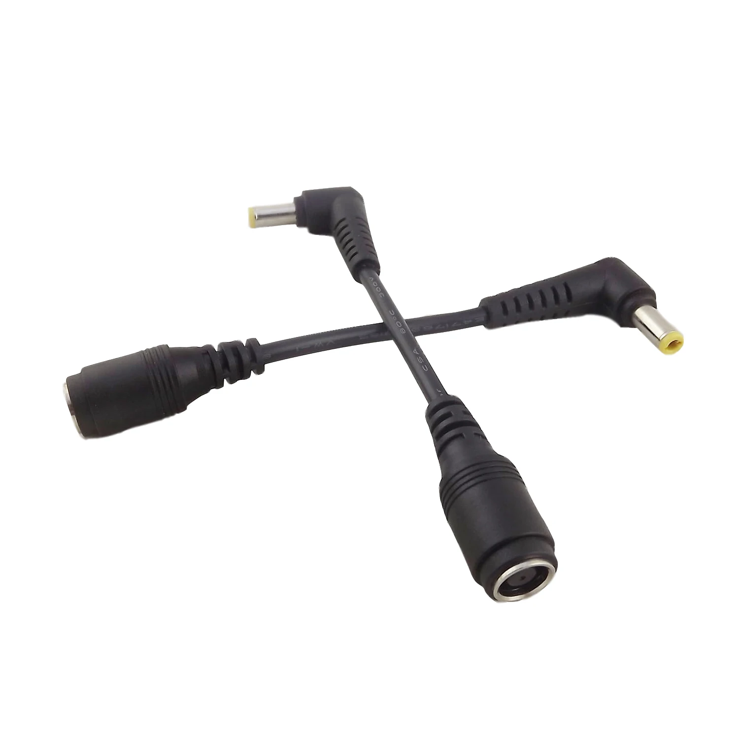 تيار مستمر كابل الطاقة 7.9x5.5 مللي متر أنثى إلى 5.5x2.5 مللي متر ذكر ، محول موصل لأجهزة الكمبيوتر المحمول لينوفو ، 12 سنتيمتر ، 1 قطعة