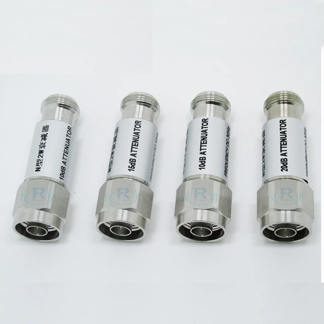 Fixed attenuator n-type 2W 5W attenuator dc3g male female RF coaxial  attenuator - AliExpress