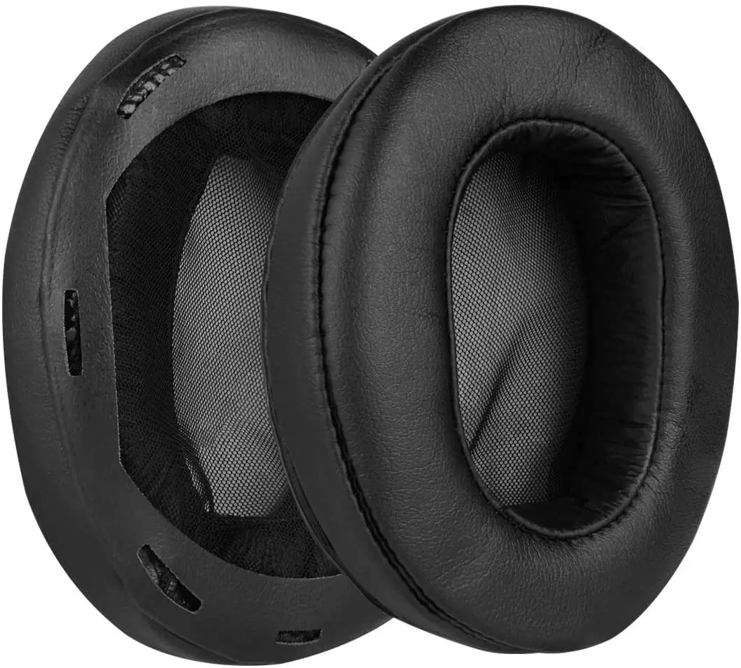 Almohadillas de repuesto de cuero para auriculares Sony MDR-1A, almohadillas de repuesto para auriculares, piezas de reparación de almohadillas para los oídos, MDR-1ADAC