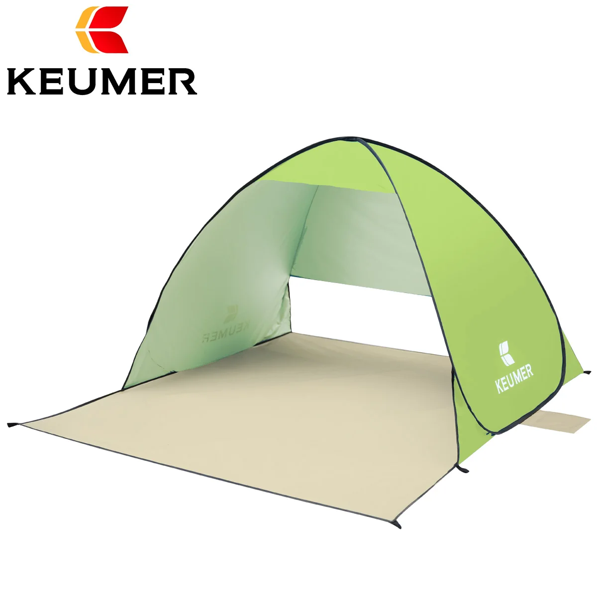 Keumer Automatic Packable Camping Tent - UV Protection & Waterproof! Pop Up Beach Tent for High Exposure Outdoor Recreation