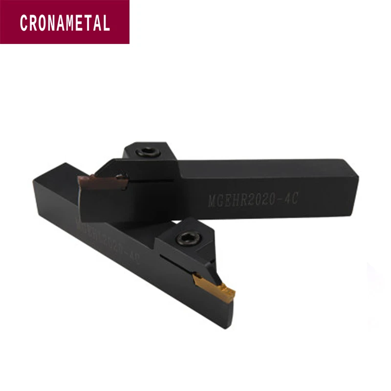 CRONAMETAL MGEHR/L Indexable MGT Grooving Tool Holder CNC Parting Tool Holders MGEHR2020-3/MGEHL2020-2C