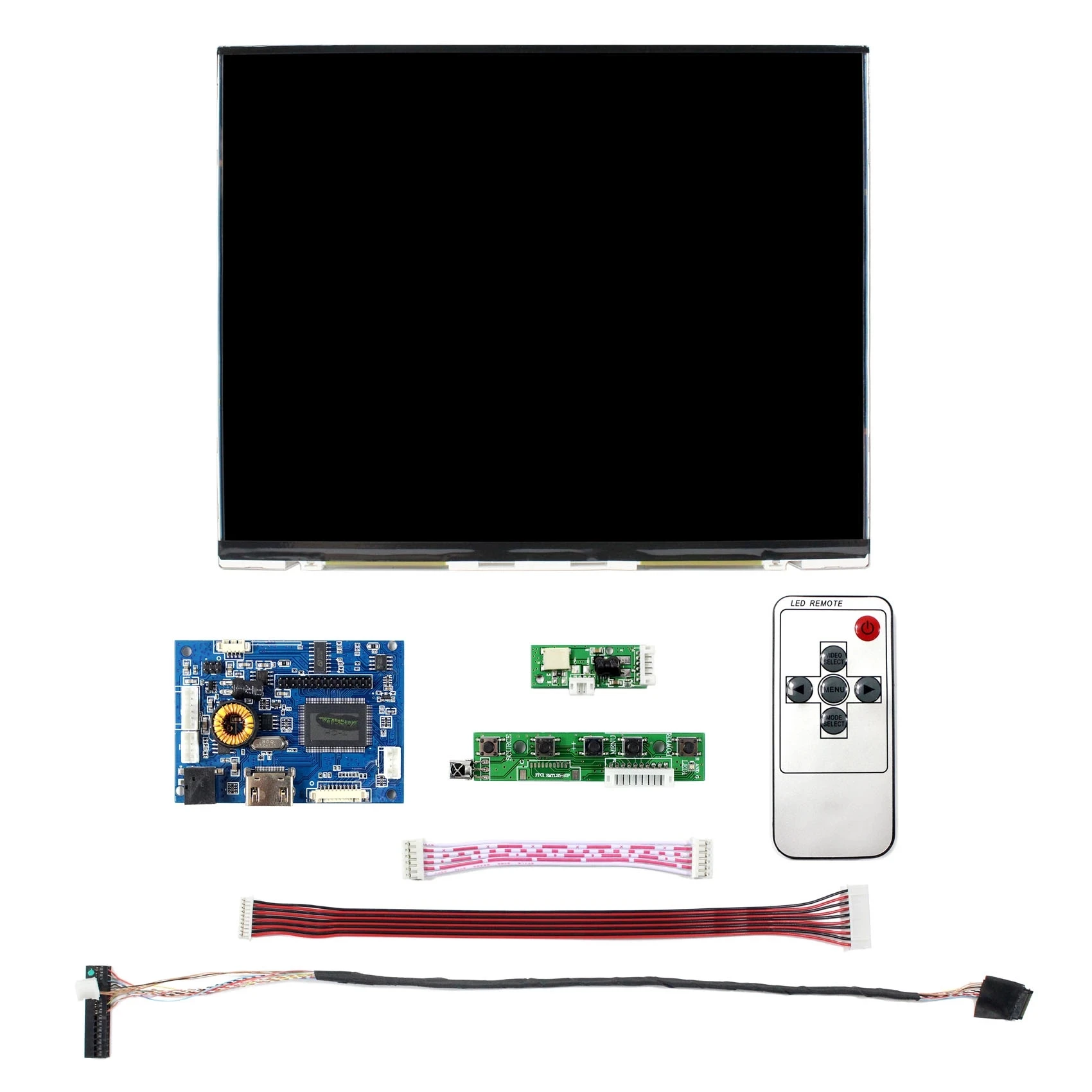 Original New 10.4 inch 1024x768 4:3 LTD104EDZS LCD Screen Display Panel with HD MI Audio LCD Controller Board for LVDS Interface