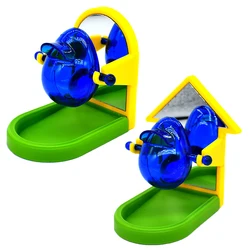 Bird Parrot Foraging Toy Dispenser Feeders Training for Parakeet Cockatiel