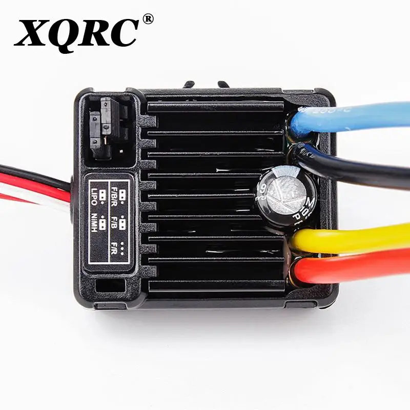 HobbyWing 1060 RTR 60A 2-3S LiPo brushed electronic speed controller applied to 1/10 RC tracked vehicle