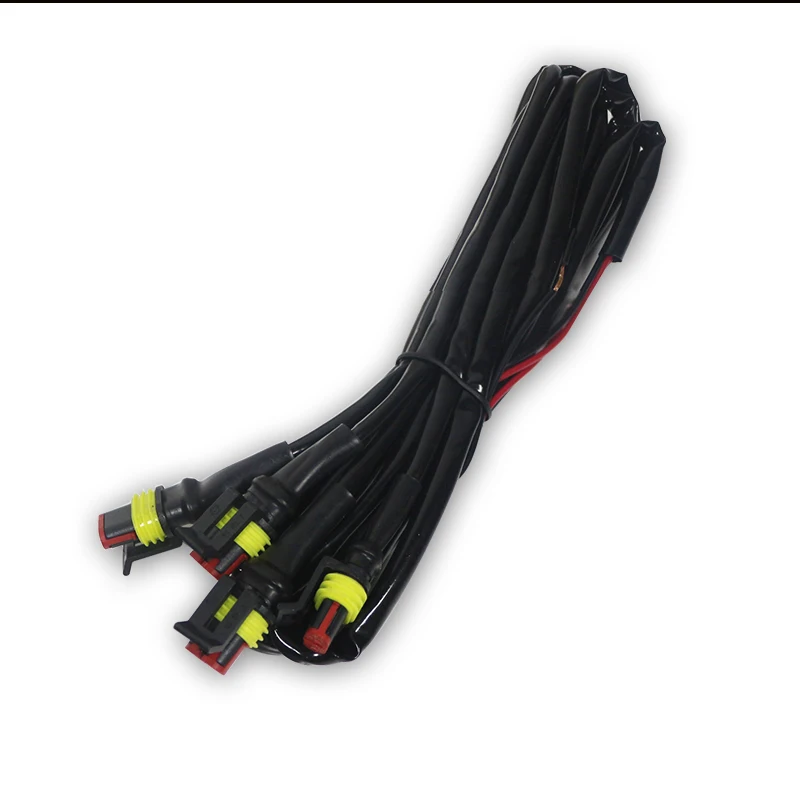Front Grille Lighting Kit with Wiring Harness Kit For 2016-2020 Toyota Tacoma Car LED Grille Amber Lights 4Pcs/Set 12V