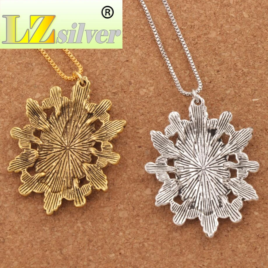 2Pcs Our Lady of the Holy Scapular Medal Pendant Necklaces N1790 24inches 50X37mm Tibetan Silver