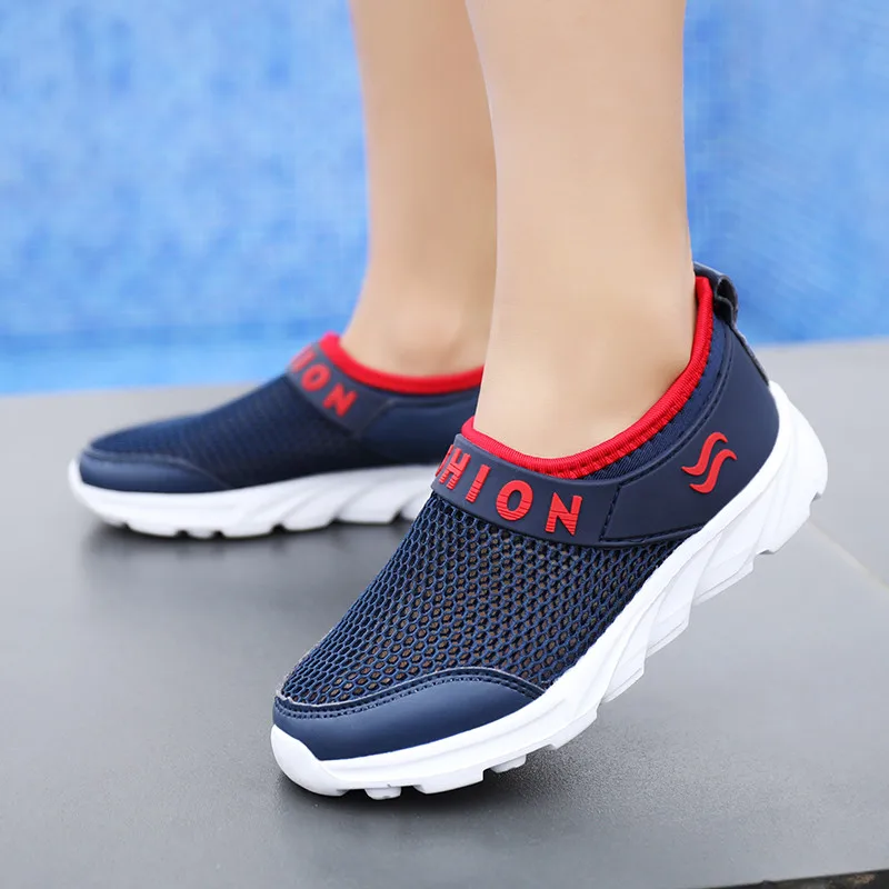 Zomer Lichtgewicht Kinderschoenen Ademend Mesh Casual Sport Kinderen Jongens Sneakers Baby Meisje Loopschoenen