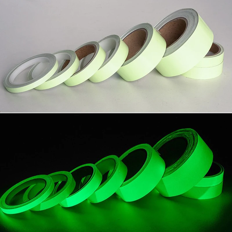 Luminance Glow Removable Waterproof Photoluminescent Glow In The Dark Safety Tape