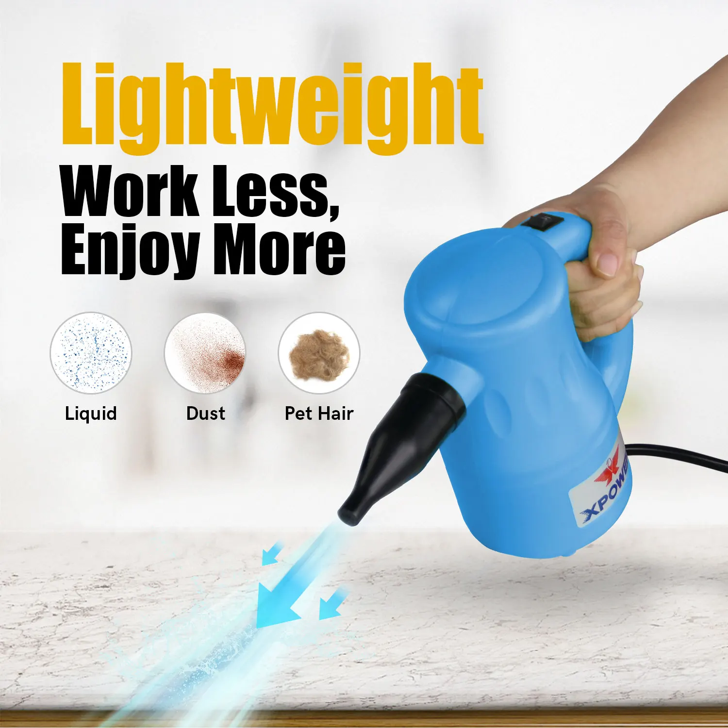 XPOWER A-2 برو الكمبيوتر الأنظف الكهربائية منفاخ الهواء الغبار تهب الغبار مجمع الغبار الكمبيوتر منفاخ الهواء 220 فولت 550 واط منظف بالهواء