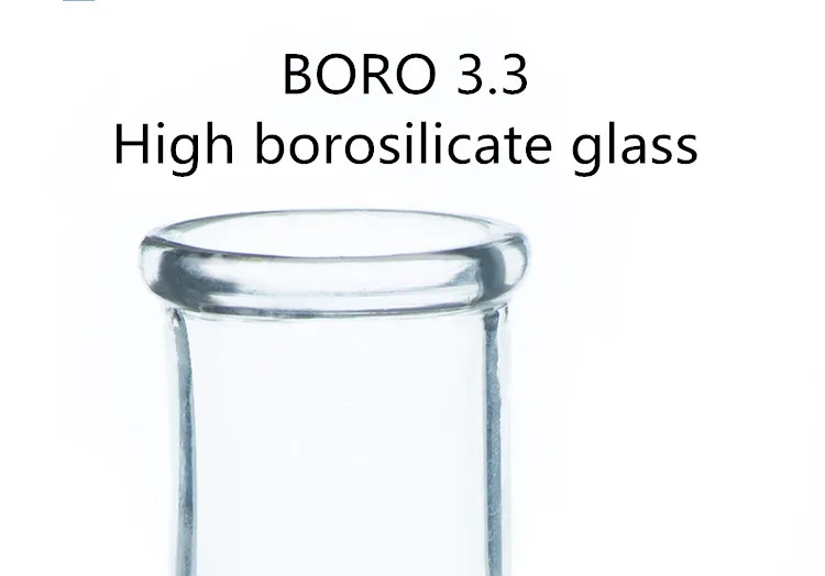 2Pcs / 500ml glas Erlenmeyerkolben flaschen für schule labor ausrüstung Erlenmeyerkolben flaschen