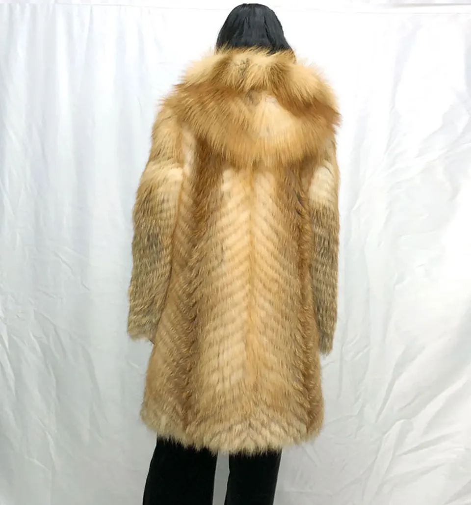 معاطف فرو مخصصة للبيع بالجملة والتجزئة وسترات من فراء الثعلب. يمكن تخصيص الألوان والأحجام والأساليب جميعها. #2
