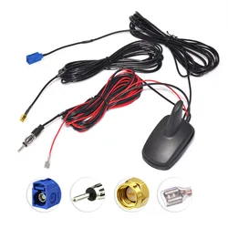 Superbat Car Digital Radio Antenna Amplified Aerial DAB/DAB+ GPS FM AM Compatible with Sony AutoDAB Roof Mount