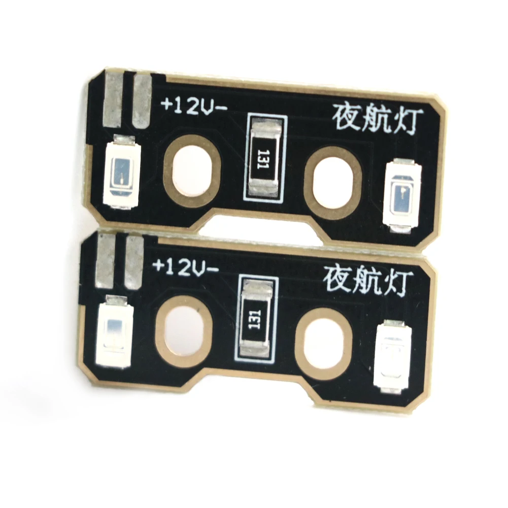 4pcs 12V LED Night Navigation Light High Power Light Rack LED Board with Cable for FPV Quadcopter F330 F450 F550 RC Drone