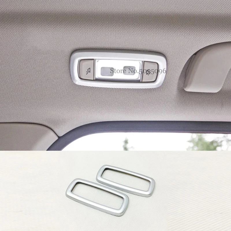 

ABS Matte For BMW X3 G01 2018 2019 Car rear reading Lampshade Decoration Cover Trim Sticker Car Styling accessories 2pcs