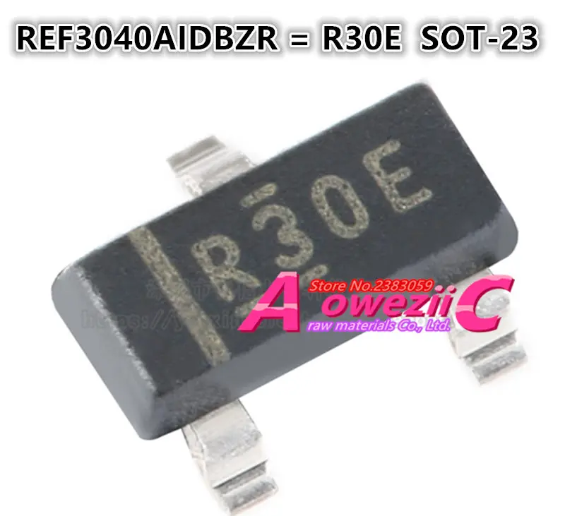 2019 + 100 ٪ الجديدة المستوردة الأصلي REF3030AIDBZR REF3030 R30F REF3033AIDBZR REF3033 R30D REF3040AIDBZR REF3040 R30E سوت-23 الجهد