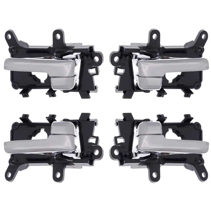 Car Interior Inside Door Handle Front Rear Left Right Chrome Fit For Kia Optima 2011 2012 2013 2014 2015 82610-2T000 82620-2T000