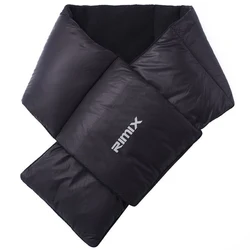 RIMIX Unisex Winter Thermal Thickening Down Scarf Super warmer Ultra Light Neck Warmer for Outdoor riding travel
