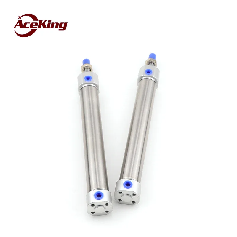 Stainless steel mini cylinder MG20/25/32/40 250/300-25/50/75/100/150/200/300/500 double acting type small magnetic cylinder