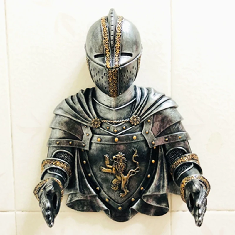 HOT-Toilet Paper Holders Roll Medieval Statue Knight to Remember Gothic Bathroom Decor Paper Towel Holder