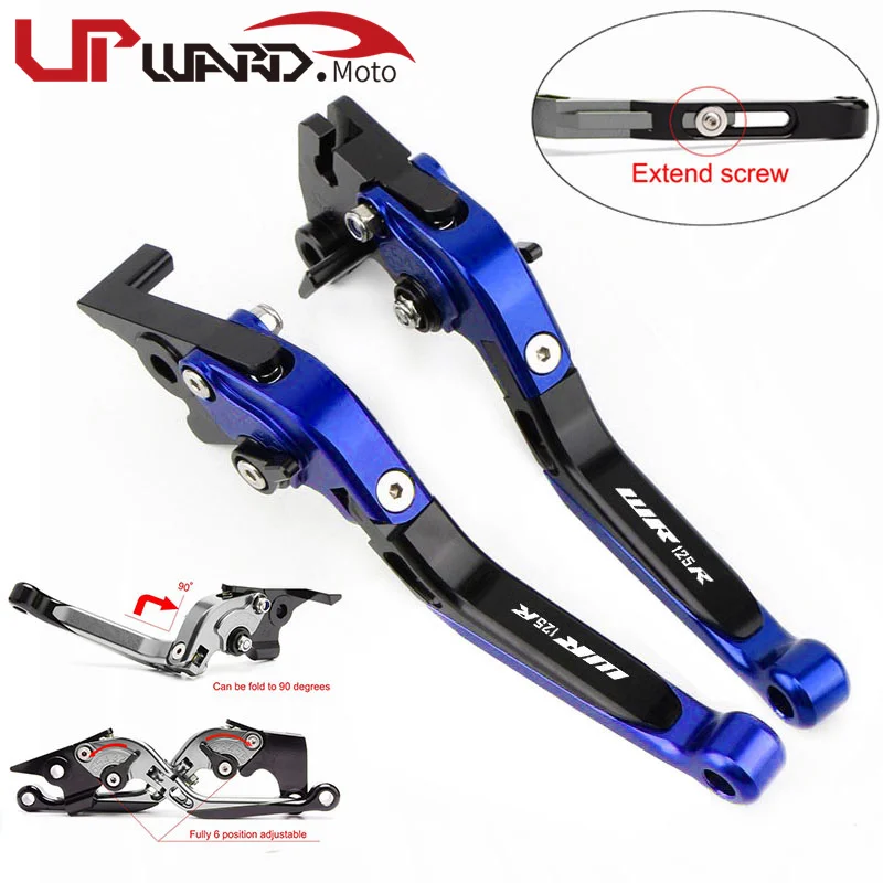 Fit WR 125 R 2012-2016 Clutch Levers Fit For WR125R WR 125R Folding Extendable Brake Levers