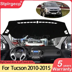 for Hyundai Tucson 2010 2011 2012 2013 2014 2015 LM Ix35 Anti-Slip Mat Dashboard Cover Pad Sunshade Dashmat Protect Accessories