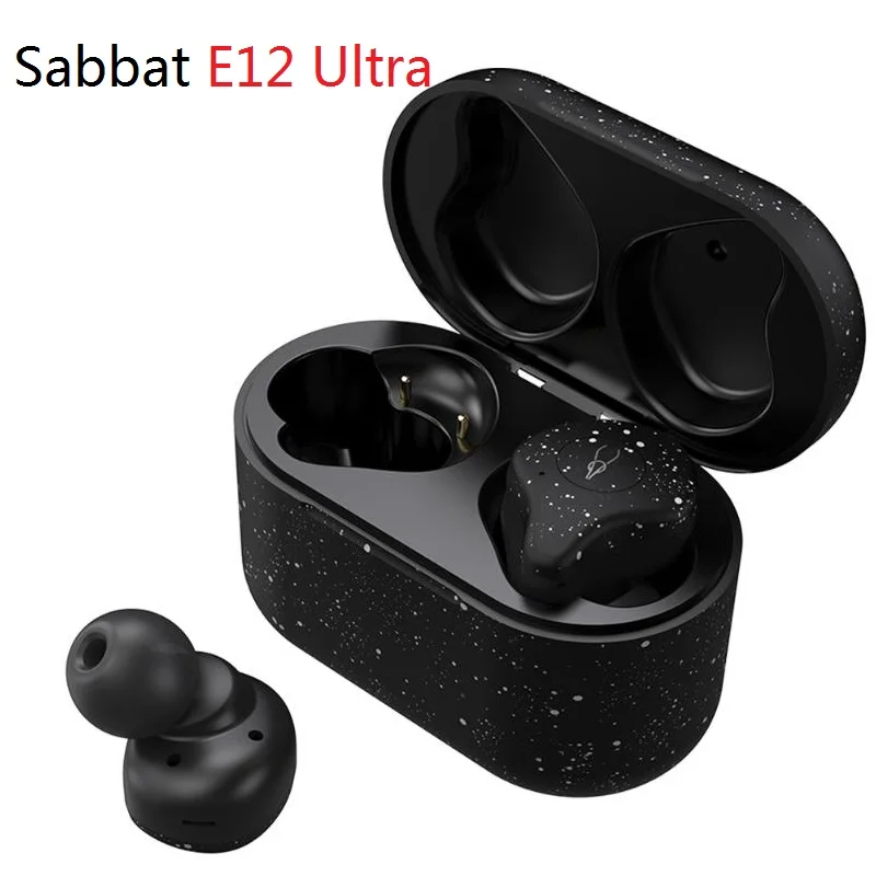 Sabbat E12 Ultra Snowflake TWS Bluetooth Earphone V5.0 Wireless Earphones Sports HiFi Stereo Earbuds Noise Reduction Headset