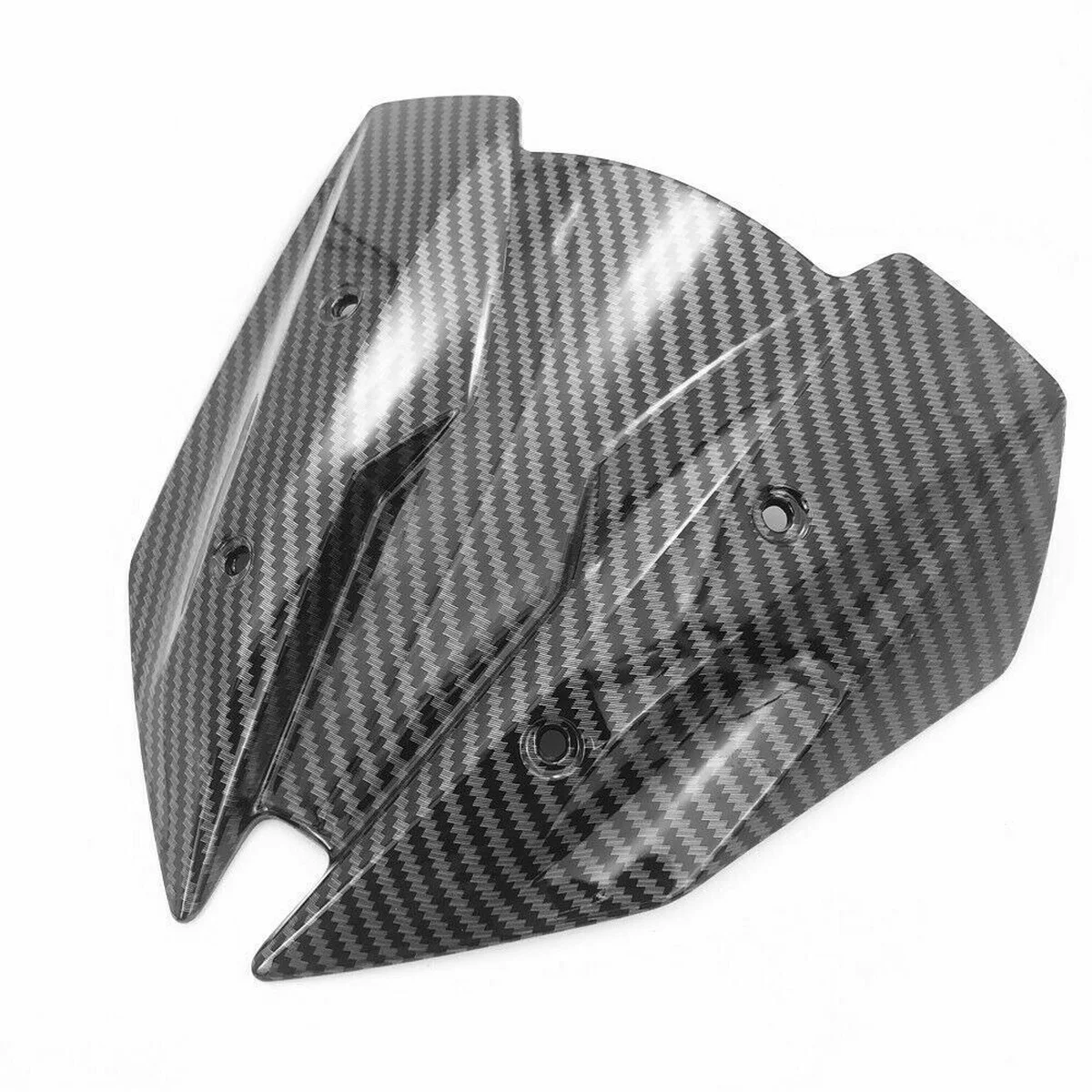 

Carbon Fiber Pattern Upper Front Windshield Screen Fairing for Kawasaki Z250 2013-2017