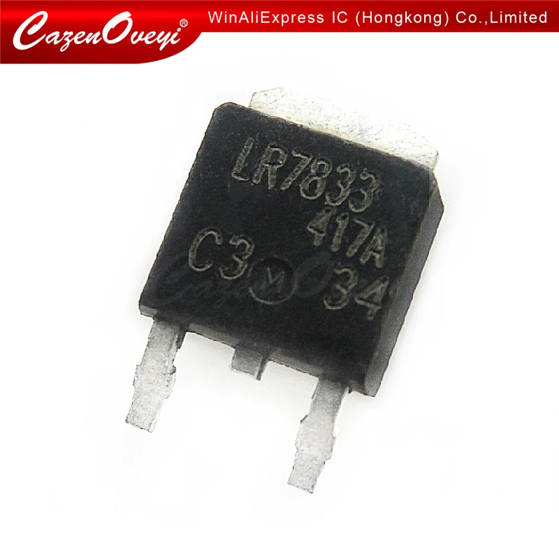 10pcs/lot IRLR7833 TO-252 LR7833 TO252 IRLR7833TRPBF MOSFET N-CH 30V 140A In Stock