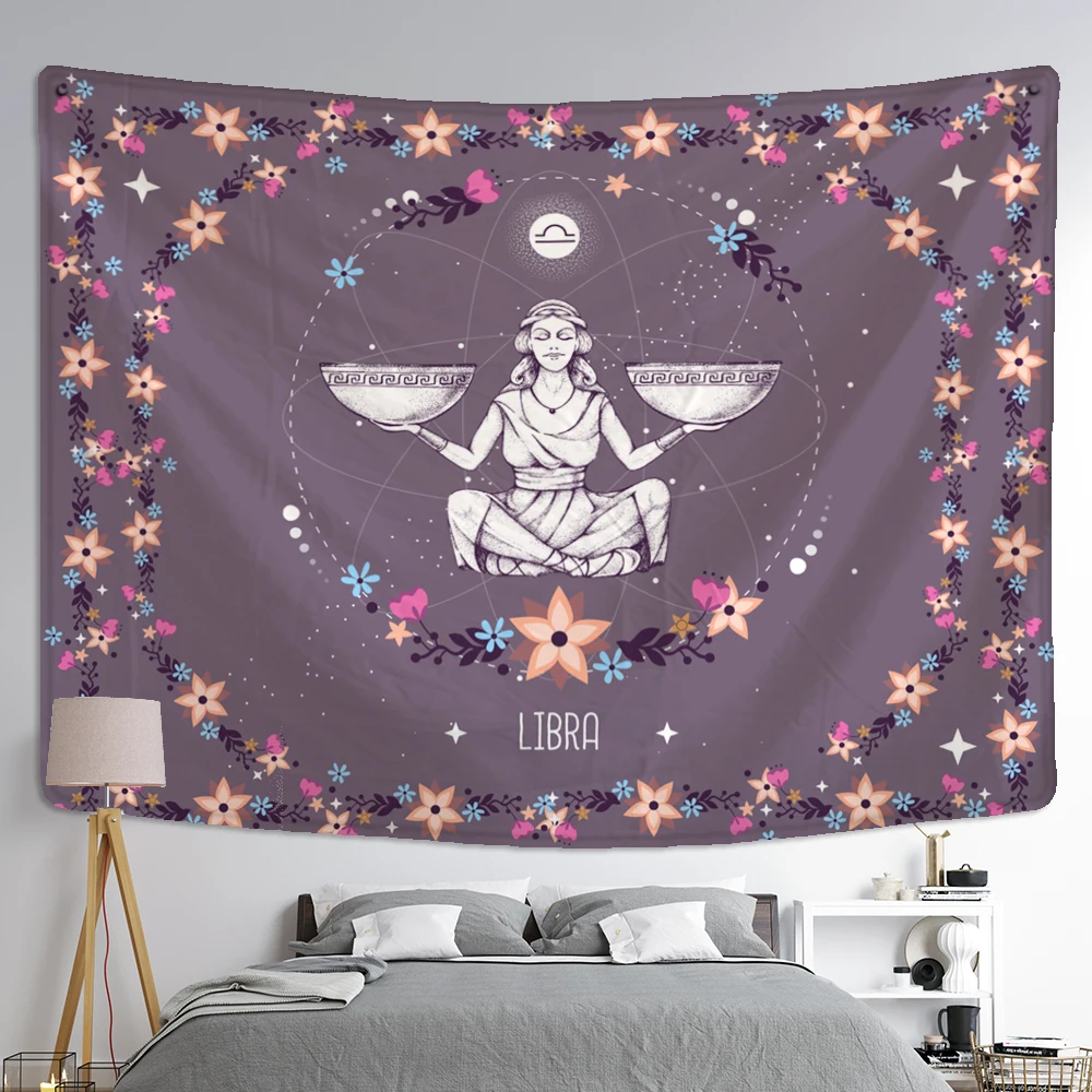 Constellation Tapestry Wall Hanging Tapiz Hippie Witchcraft Psychedelic Kawaii Astronomy Dormitory Home Decor