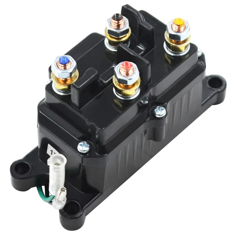 12V 250A Winch Solenoid Relay Contactor Thumb Truck for ATV UTV 4x4 Vehicles OEM REFERENCE 63070 62135 74900 2875714 70715 ST17