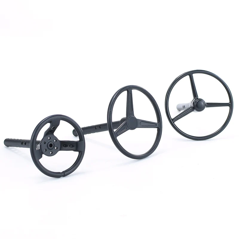 1PCS Metal RC Car Steering Wheel for 1:10 RC Crawler Car Axial SCX10 90046 WRAITH RR10 Traxxas TRX4 Defender RC4WD D90 D110 TRX6