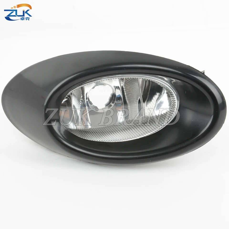 ZUK Car Fog Lamp Fog Light Front Bumper Fog-Proof Light For HONDA FIT JAZZ Sport GD1 GD3 2005 2006 2007 2008 Foglight Foglamp
