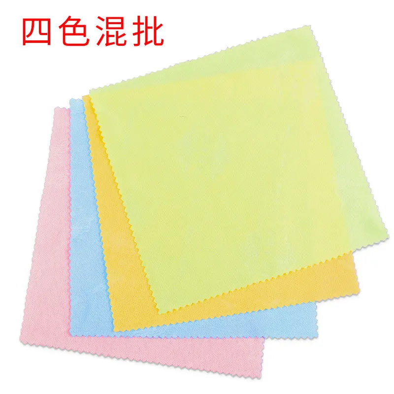 5PCS New Glasses Cloth Microfiber Screen Cleaning Cloth Mobile Phone Digital Hot Pot Wipe Cloth Lens Cloth