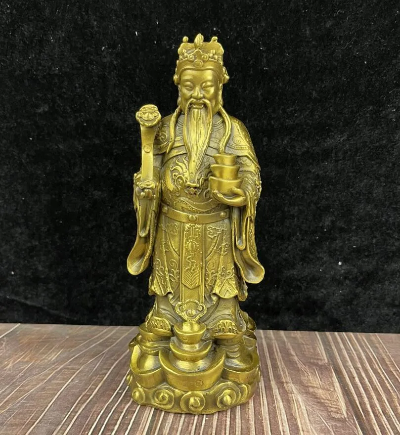 

Seiko brass Ingots Wishful god of wealth Buddha consecrate Buddha decoration crafts statue