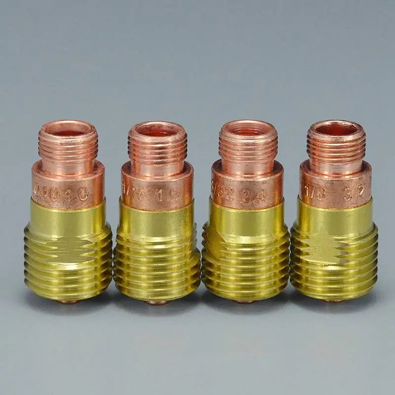 New TIG Welding Torches Stubby Gas Lens Collets Alumina Nozzles Back Cap Kit For SR WP 17 18 26 Series 16pcs