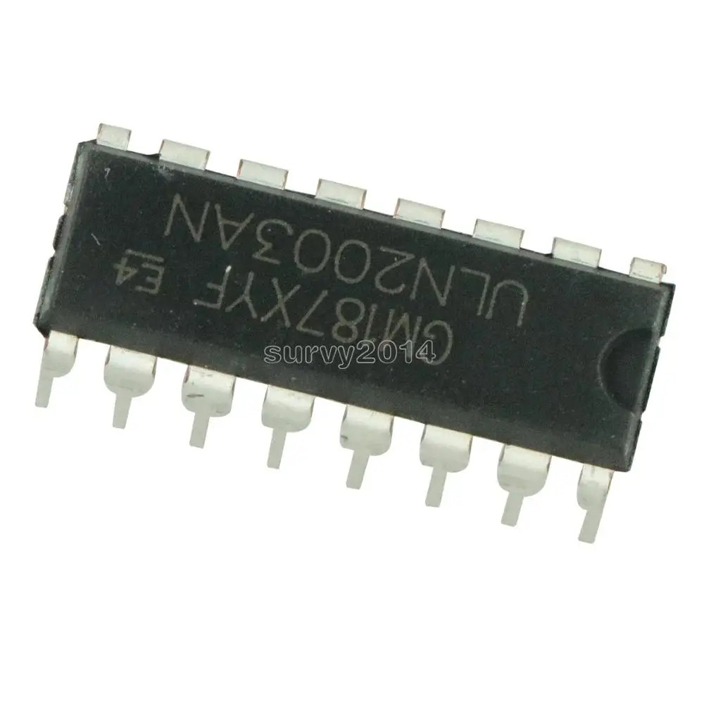 10PCS ULN2003AN DIP16 ULN2003A DIP-16 ULN2003 ULN2003APG DIP ใหม่และต้นฉบับ IC