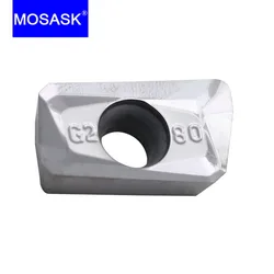 MOSASK 10pcs APKT1604 APKT1135  ZK01 BAP400 BAP300  End Mill CNC Lathe Aluminum Machining Tungsten Carbide Milling Insert APKT