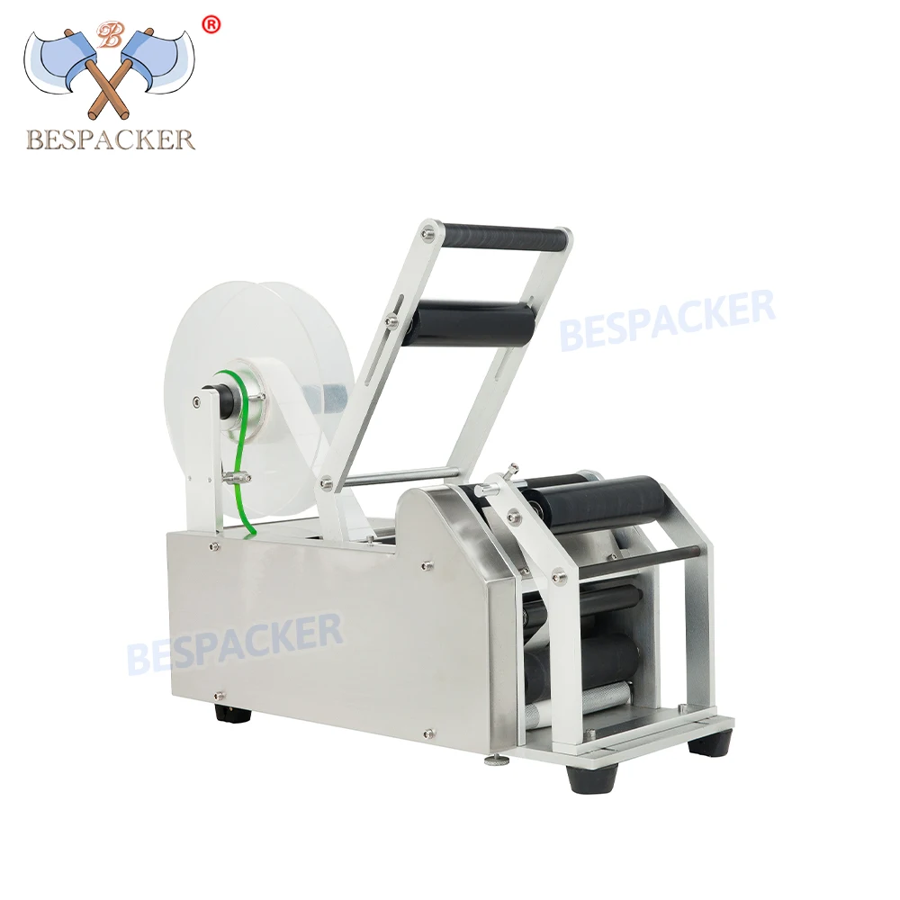 Bespacker XT-50 High Efficiency Semi-Auto Round Bottle Labelling Machine