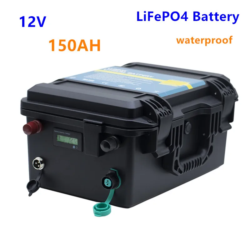 

12v 150ah LiFePO4 Battery 12V LiFePO4 150AH battery pack 12v 150 Lithium battery for inverter,RV,solar energy,boat motor,etc