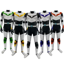 3D Printing Men Voltron Legendary Defender Cosplay Costume Zentai Superher Jumpsuits Halloween Costumes for Men Adult