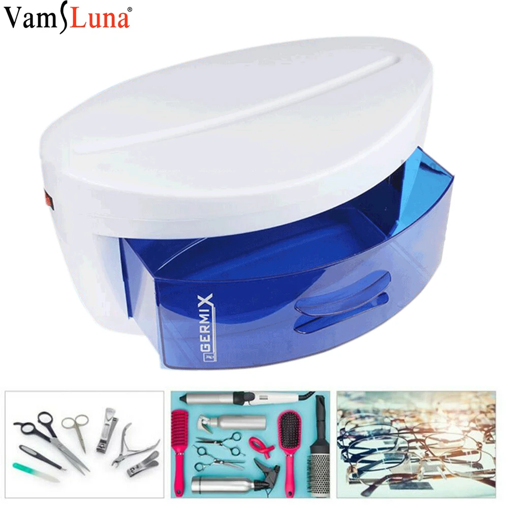 UV Sterilizer Disinfection Cabinet Ultraviolet Light Sterilization Manicure Tools Beauty Salon UV Sterilizer Box Nail Sanitizer