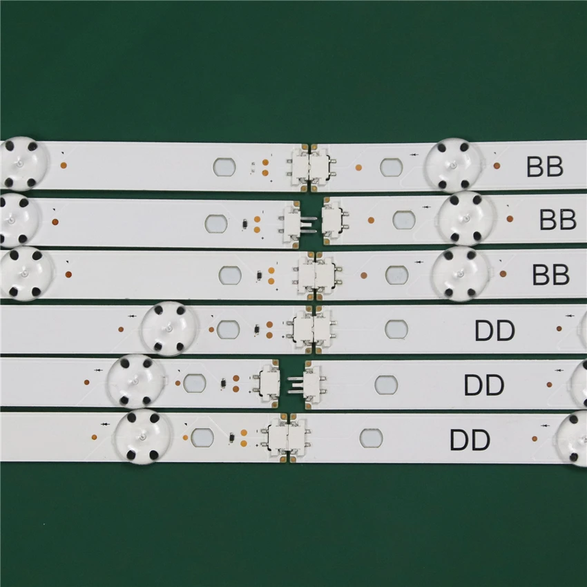 LED Bands For LG 65UJ634V 65UJ634T 65UJ6350 65UJ635T TV LED Bars Backlight Strips 65UJ63_UHD Line Ruler Array Innotek 17Y 65inch